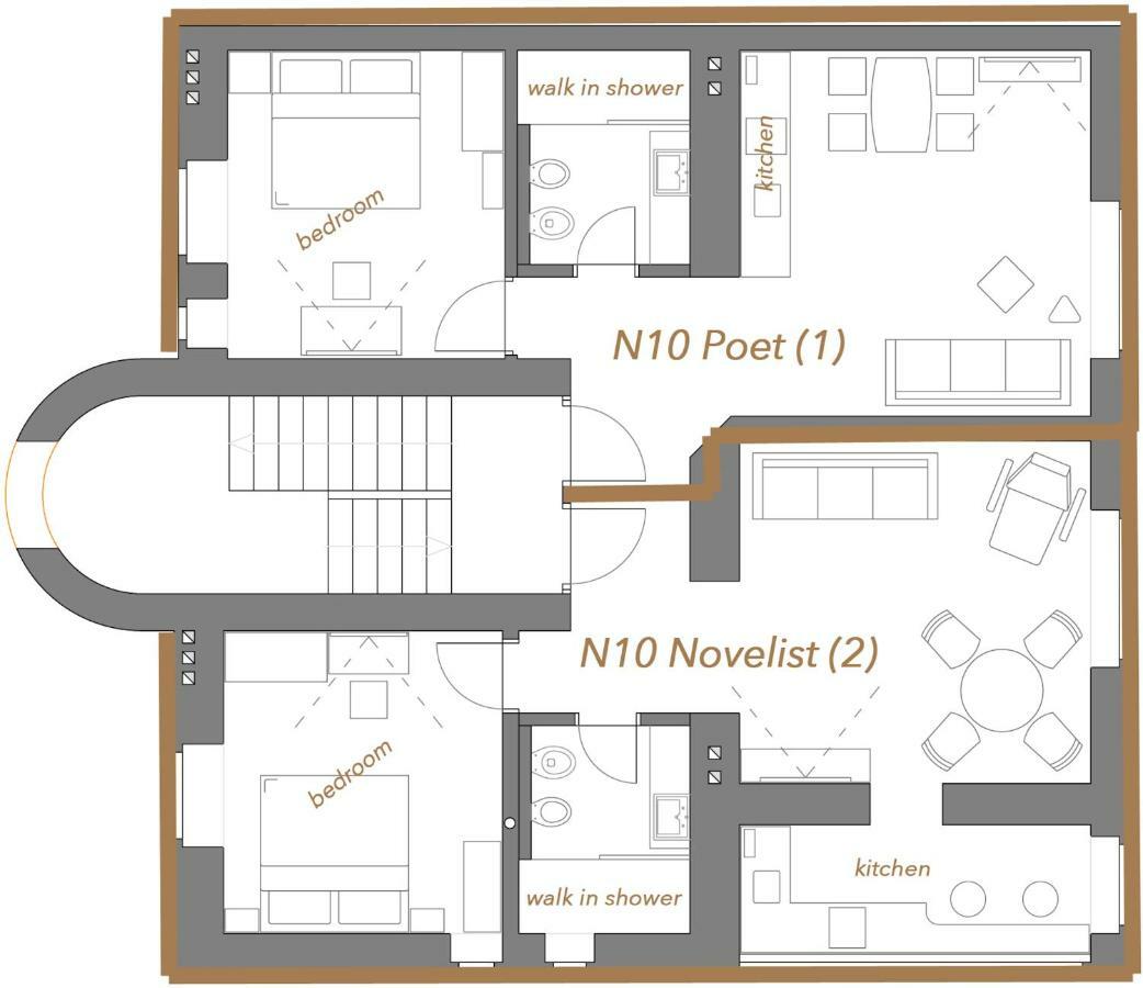 Apartments N10 ザグレブ エクステリア 写真